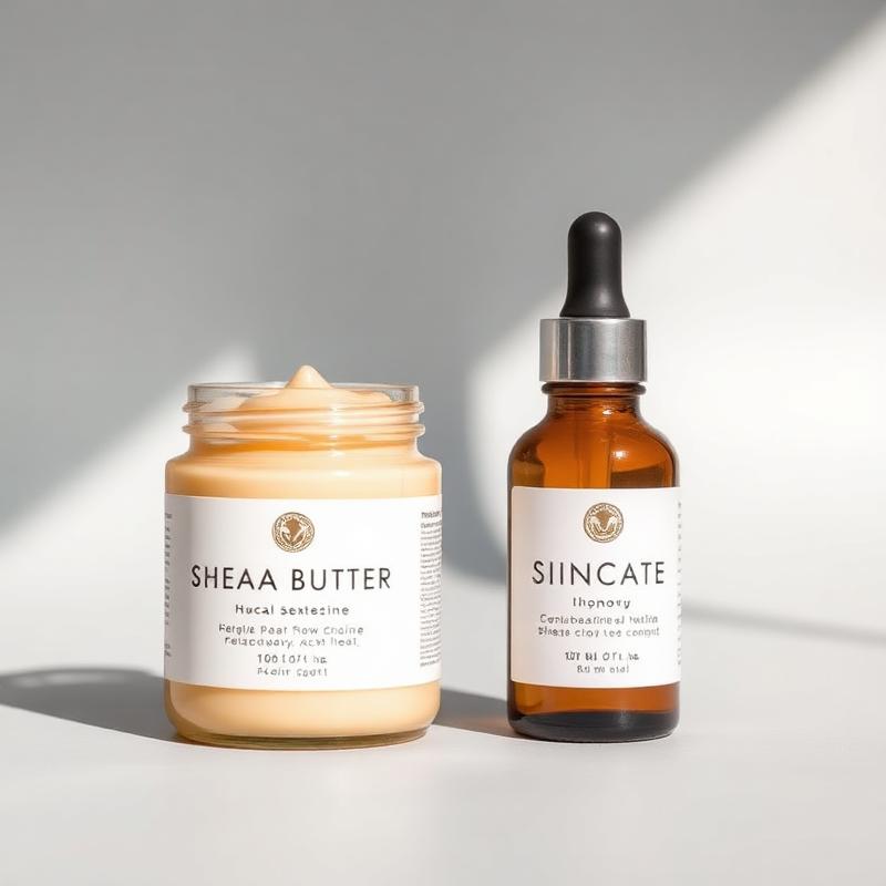Raw Shea Butter & Vitamin C Serum Set